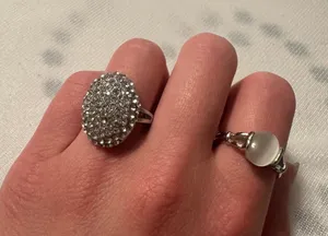 Twilight Inspired Bella Rings Silver thumbnail 1