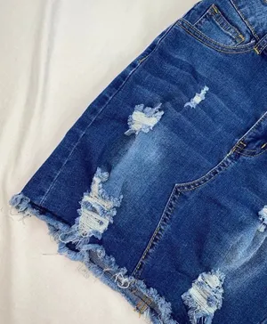NEW Jean Skirt Blue thumbnail 2