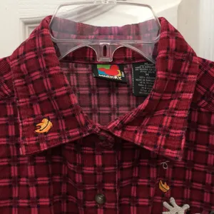 FINAL MARKDOWN Ladies’ Mickey Unlimited LS Embroidered Corduroy Shirt (M) thumbnail 7