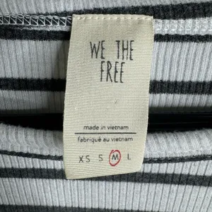 Free People Gray and Black Bell sleeves Top thumbnail 6