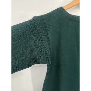 Woolovers Sweater Womens Small Green 100% British Wool‎ Classic Preppy Pullover thumbnail 4