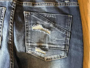 Buckle Dark Blue Men’s Denim Jeans - Classic Fit thumbnail 7