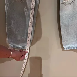 Aeropostale High Rise Mom Jeans Size 0 thumbnail 7