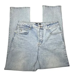 Frye Womens Light Wash Straight Leg High Rise Denim Jeans Size‎ 4/27 Light Blue thumbnail 1