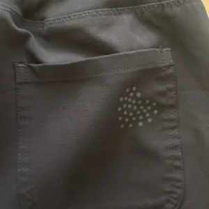 Cherokee Black Scrub Joggers Elastic Waistband Tapered Fit thumbnail 10