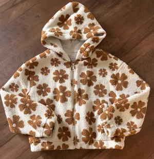 Wild Rose Sherpa Hoodie thumbnail 1