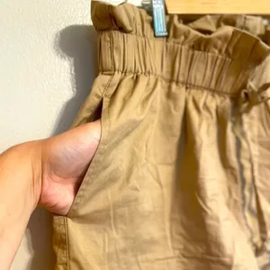 Ci Sono 𝅺 Tan High Waisted Shorts thumbnail 5