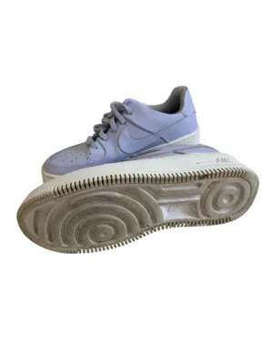 NIKE Women’s Lavender Leather Air Force 1 Sneakers Size 7 thumbnail 7