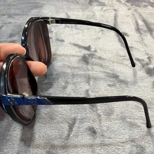 Balenciaga prescription Sunglasses Black Blue BB Logo Butterfly Vintage 2035 NB thumbnail 7