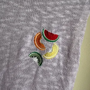 NWOT Pastel Fruit Knit Dress thumbnail 5