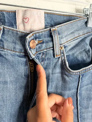 Revice Denim Star/Venus Crop Jeans Stargazer Size 24 Two Tone Y2K Streetwear thumbnail 8