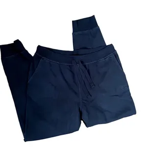Fila black wide leg cotton pants‎ comfortable pockets casual trousers large thumbnail 1
