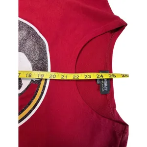 Gameday‎ Couture FSU Florida State Seminoles Leopard Glitter Top XS/S Oversized thumbnail 6