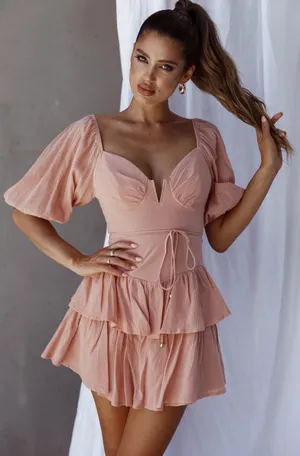 Selfie Leslie Layered Mini Dress thumbnail 1