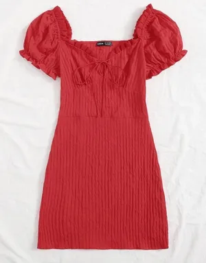 SheIn Red Mini  Dress thumbnail 4
