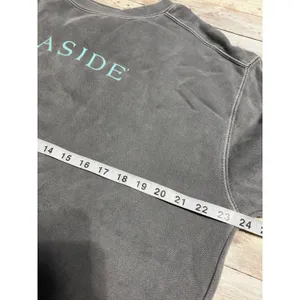Comfort Colors Seaside Crewneck Sweatshirt Gray Size Large Pullover 30A Florida thumbnail 5