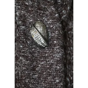 BCBGMAXAZRIA Brown Cardigan Sweater thumbnail 5