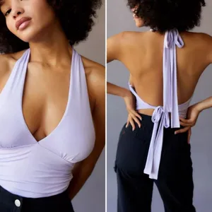 Anthropologie Out From Under Lavender Bodysuit L thumbnail 2
