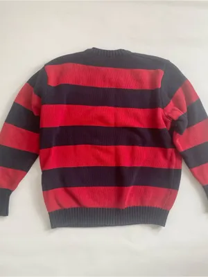 J GALT striped pullover sweater Red Size undefined thumbnail 10
