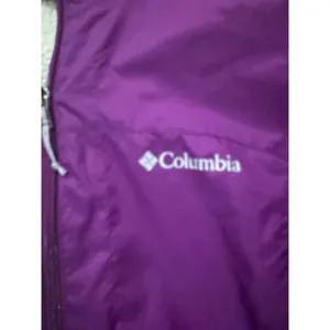 Columbia Womens Jacket Medium Purple SherpaLined Hooded Coat‎ thumbnail 2