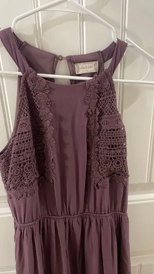 Altar'd State Dark purple dress thumbnail 5