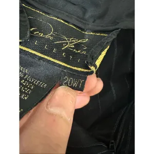 Black Pinstripe Dress Pants Women’s Size 20WT Career Work Straight Leg Trousers thumbnail 2