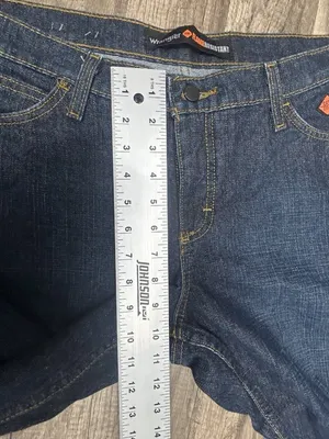 NEW Wrangler FR FireResistant Womens Jeans CAT2 13x32 Work Embroidered 10FRW10CH thumbnail 8