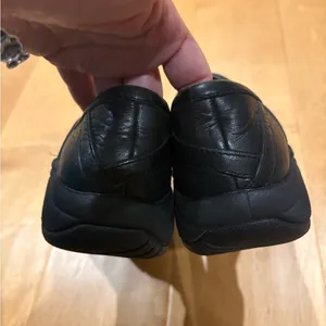 Merrell Encore Eclipse slip on shoes clogs sz 7 black leather thumbnail 4