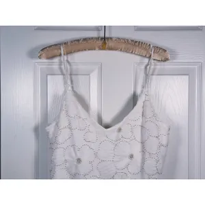 NWT Abercrombie Beaded Pearl Floral Mini Dress Size L White Bridal Event Party thumbnail 7