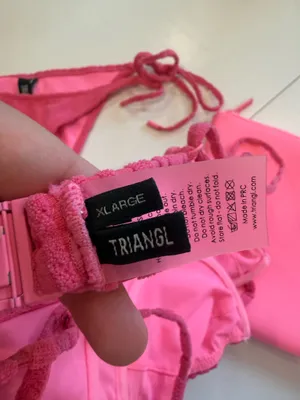 Pink Triangl Bikini Set thumbnail 3