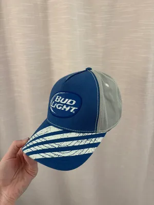 bud light trucker hat Blue thumbnail 2