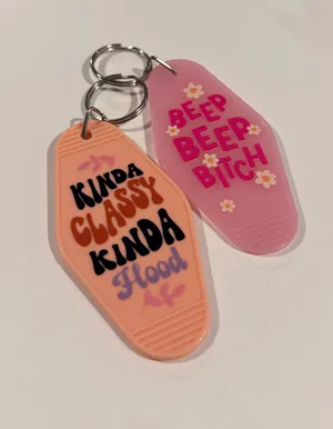 2 Baddie Keychains Multiple thumbnail 1