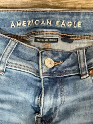 merican Eagle Kick Boot Jeans Women’s Size 4 Regular Next Level Stretch light W thumbnail 6