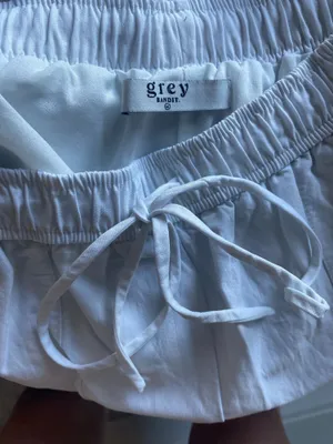 Grey Bandit White Pants Beachy thumbnail 3