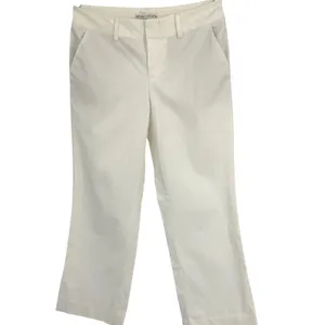 Alice + Olivia Stacy Slim‎ Trouser Pants Ivory Stretch Minimalist Office 6 thumbnail 2