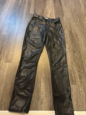 Abercrombie Faux Leather Pants thumbnail 1