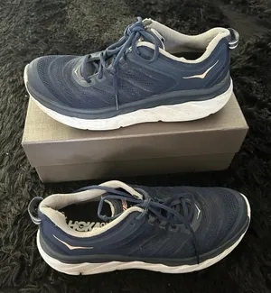 HOKA one one akasa blue lace up shoes sneakers women’s 9.5 thumbnail 1