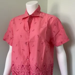 Victoria's Secret Coral & Pink Summer Pajama Set thumbnail 2