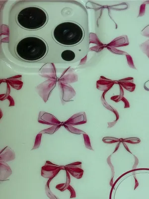Pink nwt Bow Magnetic Case for iPhone 16 Pro Max bows ribbons thumbnail 3