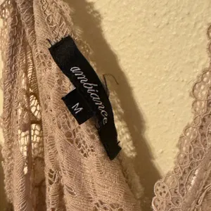 Ambiance Lace Bodysuit in Tan thumbnail 2
