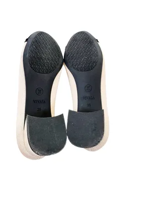 Vivaia Julie Pro Round Toe Chunky Heels in Black Beige Size 36 thumbnail 14