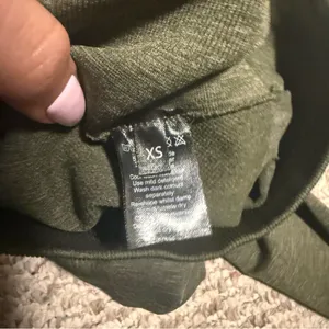 Alphalete Amplify Dusty Green Oak Evergreen Legging- Size XS thumbnail 9