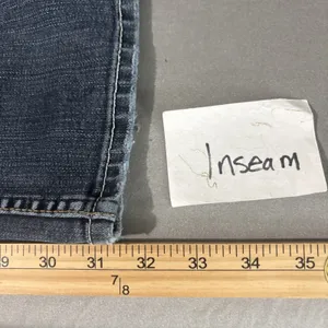 Silver Frances Jeans Size 28 33 Blue Denim Embroidered Pockets Bootcut Low Rise thumbnail 13