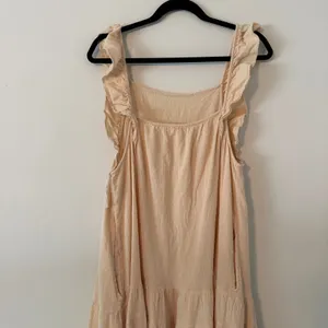 Free People Endless Summer Caught in Motion Cotton Linen Maxi Dress Size Large‎ thumbnail 6