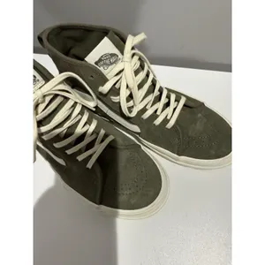 VANS Sentry Sk8-Hi WC Shoe Suede Canvas Green Women Sz 8‎ Casual Sneakers Y thumbnail 5