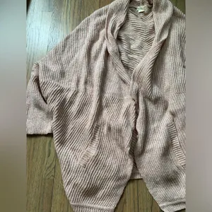 Sleeping in the snow pink cardigan small Anthropologie thumbnail 2