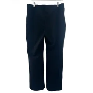 Anthropologie‎ Maeve slim flare pants black 1X thumbnail 3