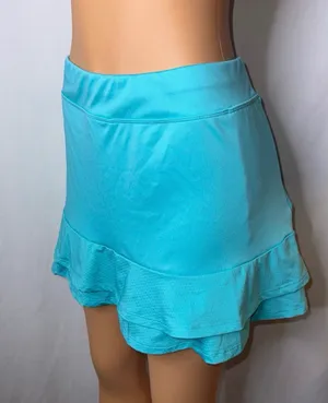 Ruffle tenis skort Blue Size XL thumbnail 2