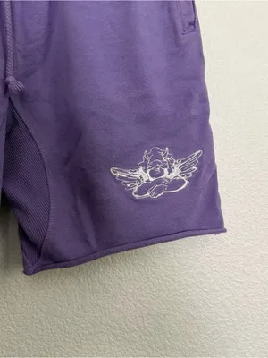 Boys Lie V3 Purple High Rise Shorts Medium thumbnail 3