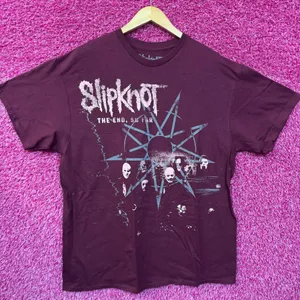 Slipknot The End So Far Album Art Heavy Metal Band Tee 2X thumbnail 1